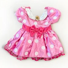 Baby Disney Store Minnie Mouse Costume Dress Sz 12 Months Halloween Disney Trip