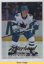 2024-25 Upper Deck Fleer Ultra Rainbow Foil Fabian Zetterlund #137 READ 1t8r