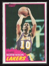 1981-82 Topps #22 Norm Nixon - EX/NM Set Break!