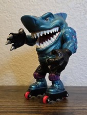 Vintage 1994 Mattel Street Sharks Blades 6" Action Figure Metallic Series 2 