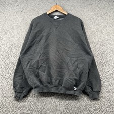 Vintage Russell Athletic Sweatshirt Mens XL Grey Crewneck Sweater 90s Y2K Mexico