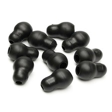 10Pcs Silicone Black Soft Eartips Earplug Earpieces For Littmann Stethoscope B
