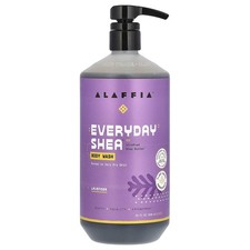 Everyday Shea Moisturizing Body Wash Lavender 32 fl oz 950 ml Fair Trade, 0.62 per gallon