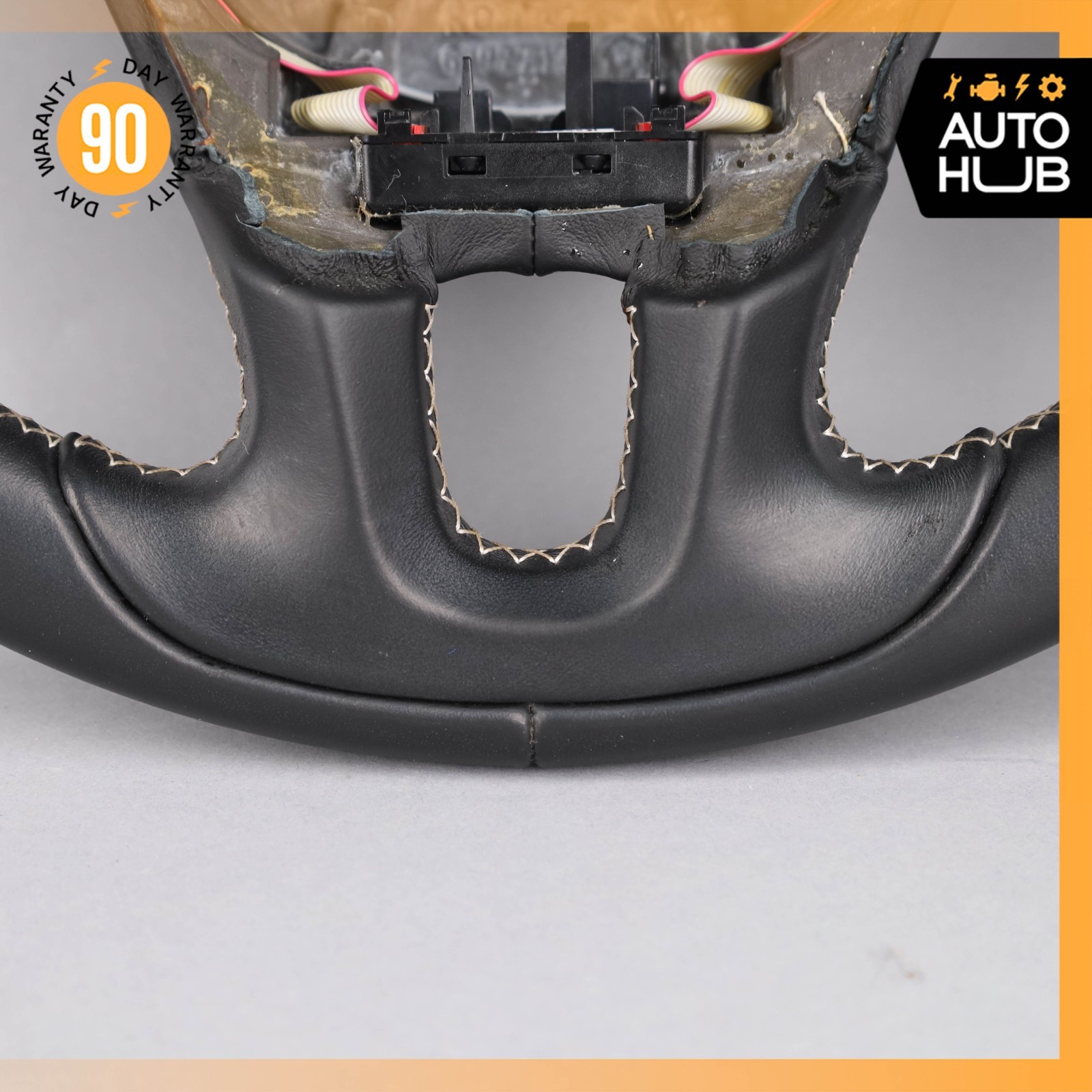08-18 Bentley Continental GT GTC Driver Steering Wheel Leather 3W0419091F OEM