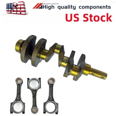 3TNV80 crankshaft+3pcs connecting rod for Yanmar Engine Gehl Z25 250Z excavator
