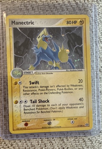 Manectric 7/106 EX Emerald Holo