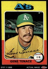 1975 Topps #535 Gene Tenace Athletics 4 - VG/EX