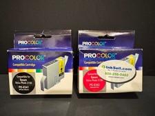 Lot of 6 - Ink Cartridges - Epson Stylus Photo 2100 / 2200 Printer Compatible