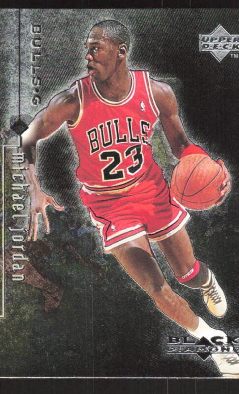 1998 UPPER DECK BLACK DIAMOND MICHAEL JORDAN 3 MINT BASKETBALL CHICAGO BULLS