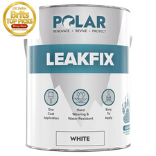 Polar Leak Seal Clear Paint - 500Ml - Instant Waterproof Roof Sealant - Ideal F