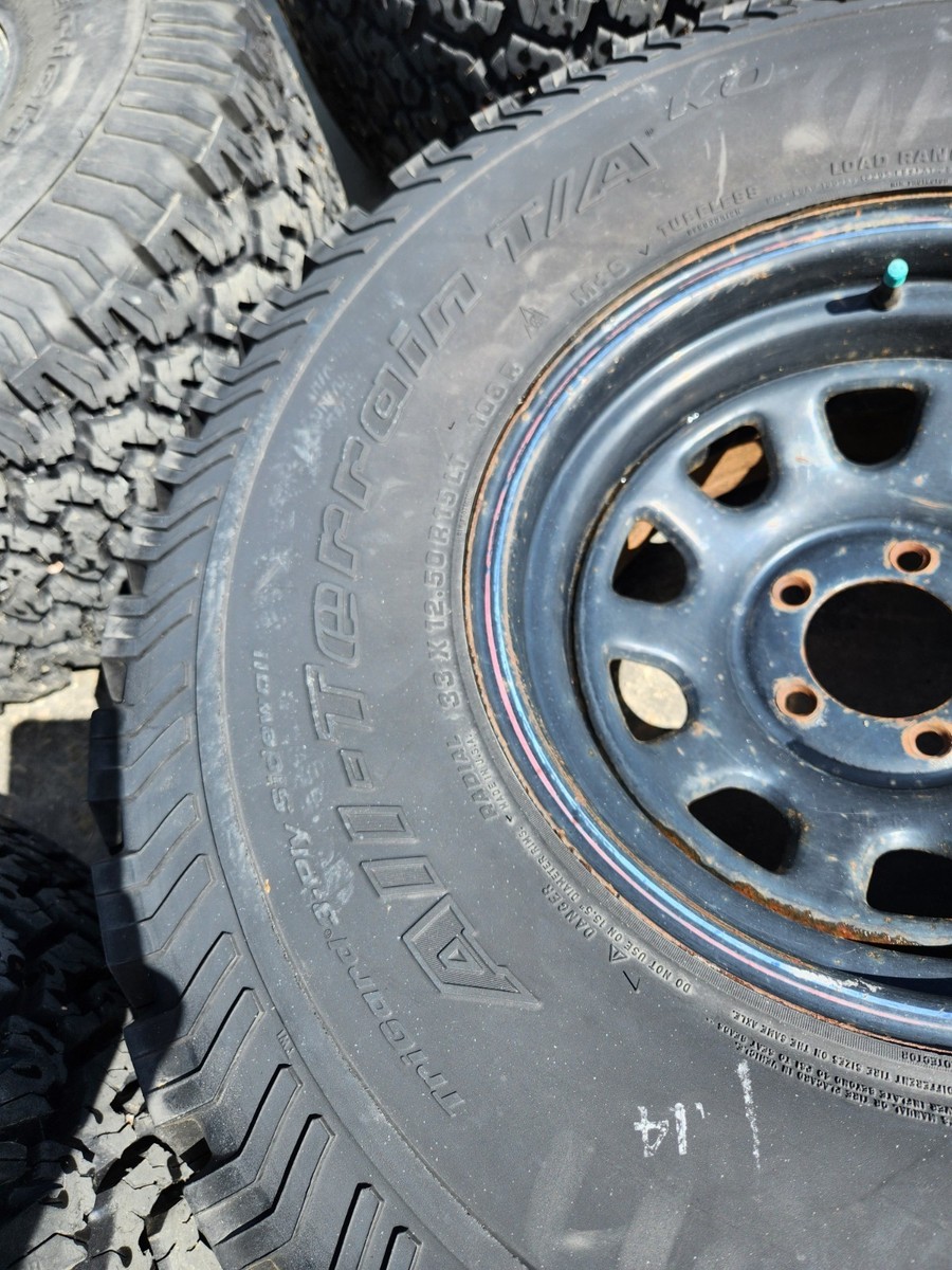 BFGoodrich KO1 All-Terrain T/A set of 5 tires and 5 rims | eBay