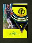 2020-21 Panini Flux Jalen Brunson Ultrviolet Auto