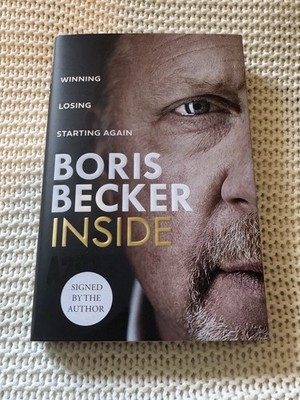 Boris Becker - Wimbledon / Tennis Legend - Inside Signed 1st Edition Book