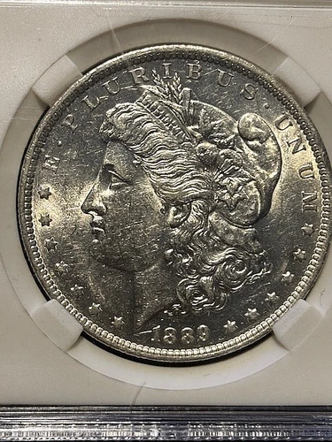 1889-O Morgan Silver Dollar PGA MS