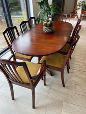 Stunning Mid Century Extending Table And 8 Chairs by William Lawrence * Vintage