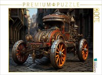 Calvendo Puzzle Steam Whisper Glider | 1000 Pieces, Finished Size 25.2 × 18.9 In