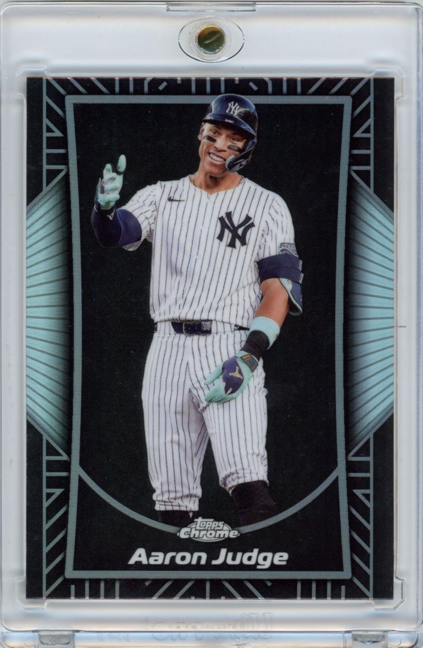 2025 Topps Chrome Aaron Judge Shadow Etch SSP Case Hit #SE-2 Yankees