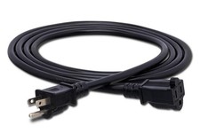 Hosa PWX-415 14-gauge NEMA 5-15P to NEMA 5-15R Power Extension Cord 15 foot