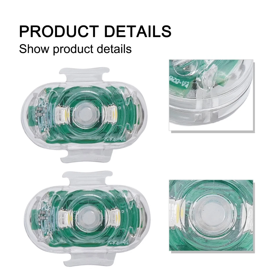 Motorcycle Anticollision Turn Signal Light USB Charging and Long Battery Life - Image 3 of 4
