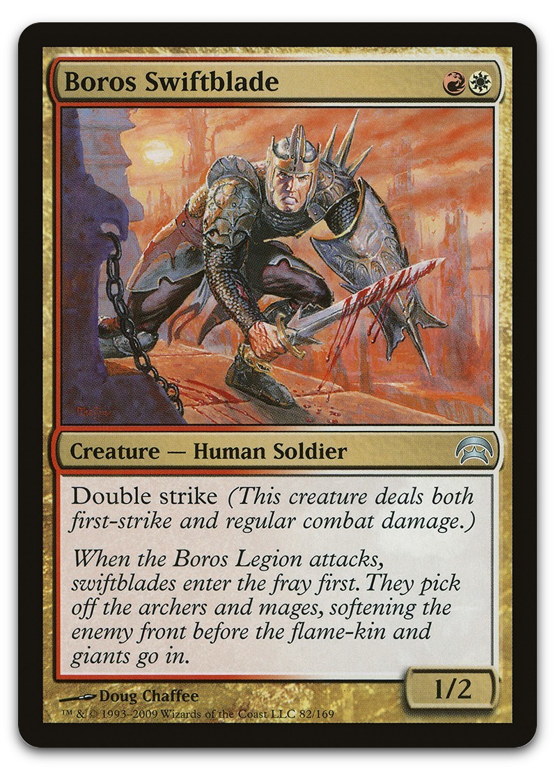 Boros Swiftblade #82 (NM) Planechase HOP Magic MTG