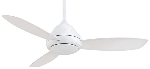 Minka Aire Concept I 52" Ceiling Fan - White 3-Blade Remote Control - Picture 1 of 2