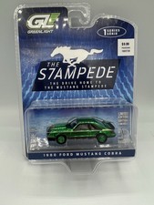 2025 Greenlight GREEN CHROME CHASE 1980 FORD MUSTANG COBRA Stampede Series 1 Car