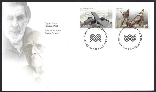CANADA 2002 SCULPTORS FIRST DAY COVER !! M155