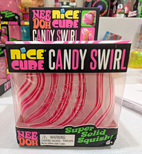 Schylling NeeDoh Nice Cube Candy Swirl Bottom Right Side Small Dent