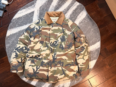 Denim Tears X Stussy RipStop Camo Down Jacket Size Medium