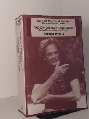 SURELY YOU'RE JOKING, MR. FEYNMAN/WHAT DO YOU CARE WHAT By Richard P. Feynman VG