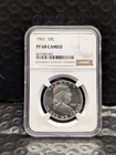 1961 Proof Franklin Half Dollar 50c NGC PF 68 CAMEO (PR 68 CAM) 100% White