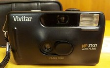 Vintage Vivitar VP 1000 35mm Camera with Case and Manual
