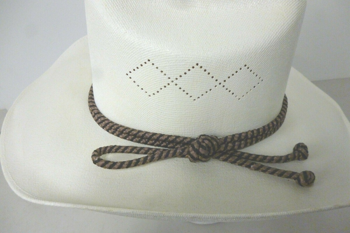 Mens ARLOP Super Lona Fina Western Cowboy Hat Size 7 Mexico 