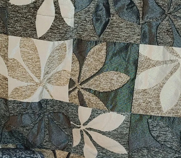 Croscill самшит цветочный шениль одеяло полный/королева - Изображение 3 из 3