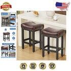 Heavy Duty 400 lbs Capacity Counter Height Bar Stools Set of 2 - Easy Assembly