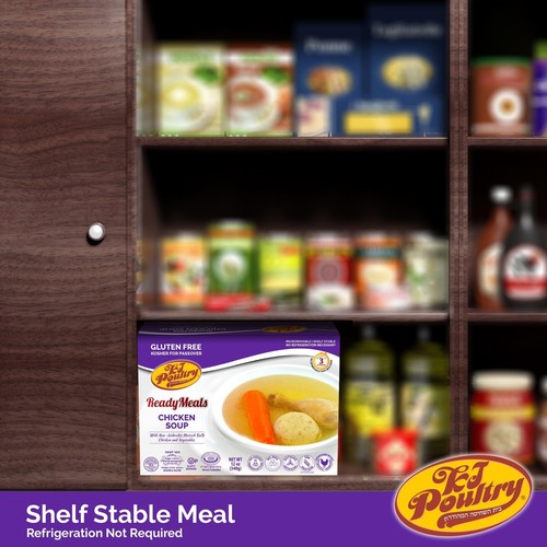 Kosher para Pesaj Comidas Sin Gluten, Sopa de Pollo con No Rotas 1 Paquete - Imagen 7 de 9