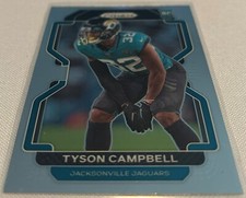 2021 Panini Prizm Football Tyson Campbell Jacksonville Jaguars rookie #384