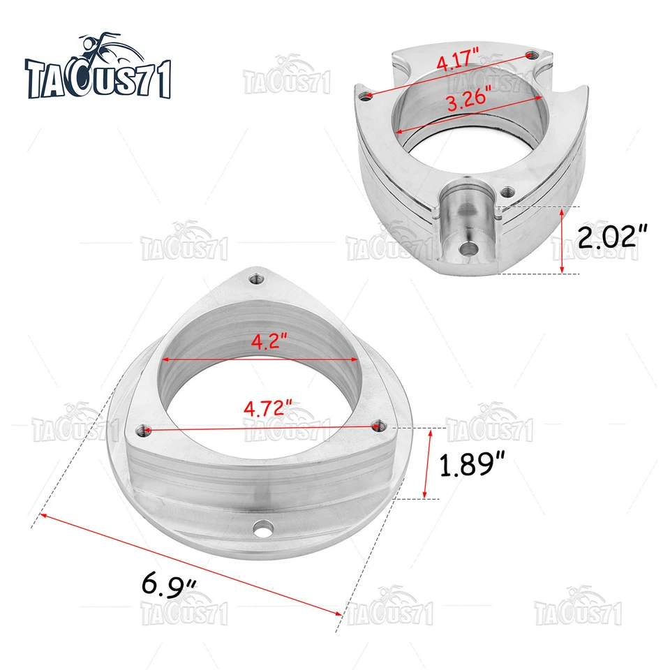 Espaciadores de elevación de suspensión Billet de 3" para Subaru Legacy Outback 1995-96 97 98 99 Foto 2 de 4