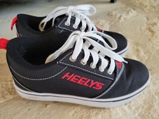 Heelys GR8 Pro 20 Skate Shoes, Youth Size 3 Black Red