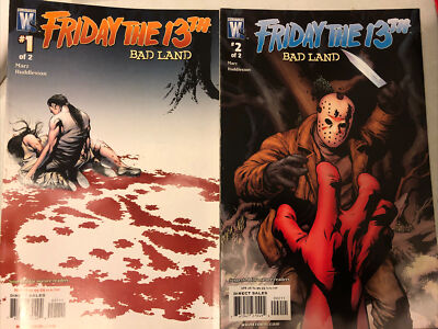 FRIDAY THE 13th Bad Land (Issues 1 & 2) WILDSTORM COMICS 2008