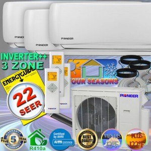 pioneer 3 zone mini split