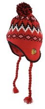 Chicago Blackhawks Reebok Face Off NHL Pom Pom Knit Hat/Beanie/Toque/Chullo