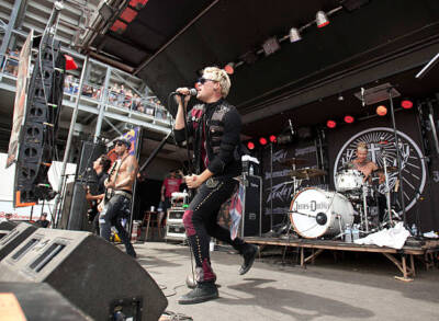 James Durbin at the 2012 Rock On The Range festival at Crew Stadiu- Old Photo 6