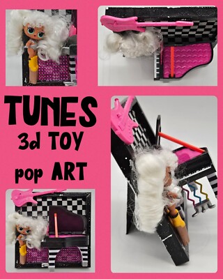 MUSIC 3D Toy Pop Art Deco Recycled PIANO GUITAR SING WALL DECOR COOL Unique Rare
