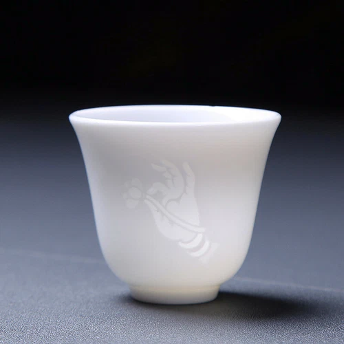 Dehua Weiß China Porzellan Teetasse Meister Tassen Tee Kreativ Kung Fu Teetassen - Bild 14 von 18