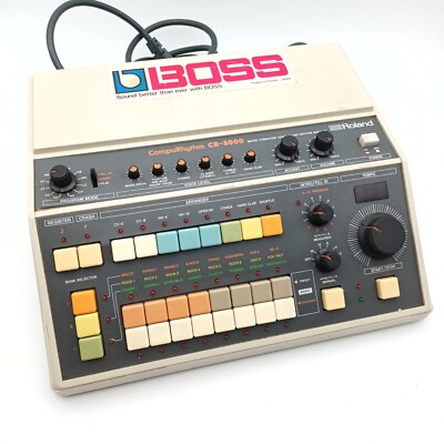 Vintage Roland CompuRhythm CR-8000 Analog Drum Machine Rhythm CR 8000