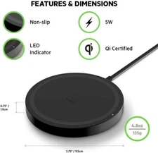 Belkin Wireless Charging Pad Boost Up Bold 10W Qi  for ALL iPhone & Samsung