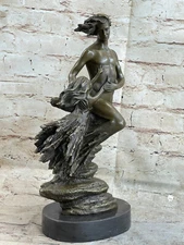 Genuine Bronze Musuem Quality Artwork by Aldo Vitaleh Hand Made Masterpiece