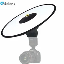 44cm Easy-fold Round Flash Softbox Diffuser Reflector for Nikon Pentax Speedlite