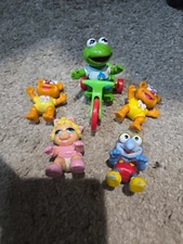 Vintage Muppet Babies Happy Meal Toys Lot of 5